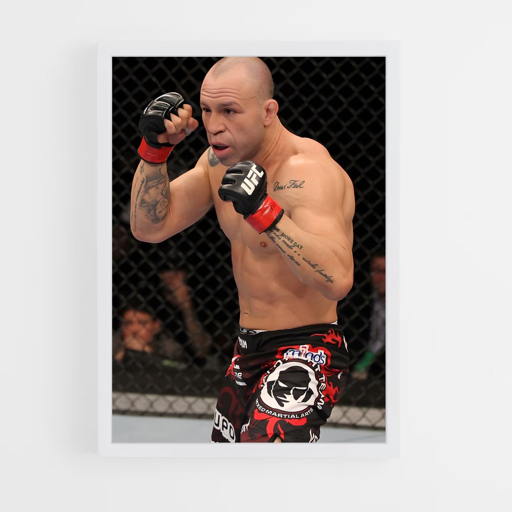 Poster The Fighting Spirit – affiche MMA (vue 3)